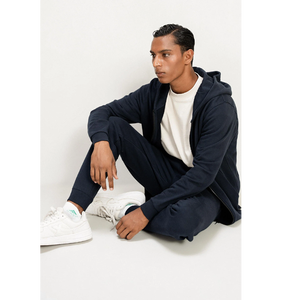 Trajes de jogging con logotipo personalizado Puff Print Sun Faded Fleece Hoodie Pants Set Flared Stacked Sweatsuit Chándal para hombres - Product Image 6