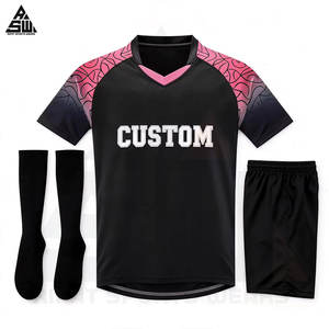 Proveedor de Uniformes de Fútbol Sublimados Unisex, Impresos, Transpirables, Ligeros, de Secado Rápido, Servicio OEM de Verano, Personalizados 100% - Product Image 1