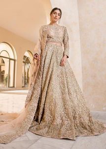 2024 Designer Wedding Collection Dazzling New Silk <b>Blouse</b> Lehenga Embellished Crystal Glass Beads Dabka Work EMBROIDERY BRIDAL - Product Image 2