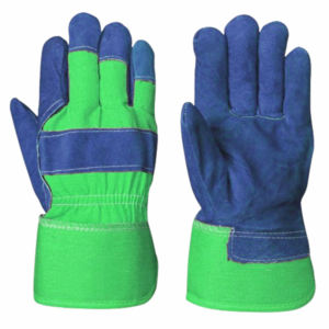 Gants de travail en cuir de vachette robuste de qualité supérieure doux confortable résistant à l'abrasion Construction sécurité soudage - Product Image 3