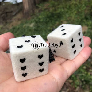 Juego de Dados Poliédricos de Hueso Artesanal Premium de 7 Piezas, Natural, Ecológico y Duradero para Juegos de Rol de Mesa Tradebyd - Product Image 1