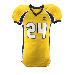 Uniforme de football américain imprimé respirant à manches courtes pour vêtements de sport nouvel arrivage personnalisé - Product Image 2