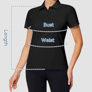 Elegant Product Breathable Excellent Quality <b>Women's</b> Short Sleeve for <b>Polo</b> <b>Shirt</b> Solid Color <b>Polo</b> <b>Shirts</b> For <b>Women's</b> - Product Image 4