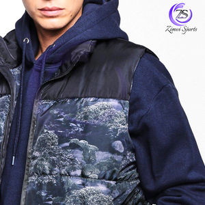 Gilet épais pour hommes, hiver chaud confortable OEM/ODM fabricant fournir le meilleur produit de qualité hommes vêtements d'hiver gilet - Product Image 4