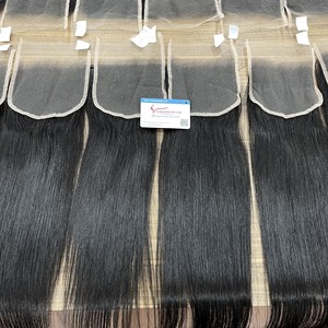 <b>Top</b> selling hd transparent lace 5x5 6x6 raw vietnamese virgin raw hair extensions for women wholesales price - Product Image 6