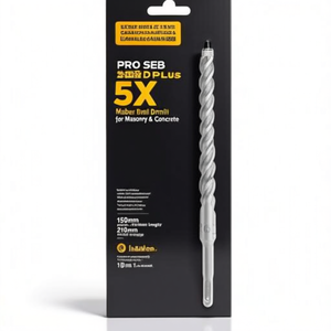 ดอกสว่านโรตารี่ PRO SDS Plus 5X D.16.0 มม. สำหรับงานก่ออิฐและคอนกรีต ความยาวใช้งาน 150 มม. ความยาวรวม 210 มม. บรรจุ 1 ชิ้น - Product Image 2