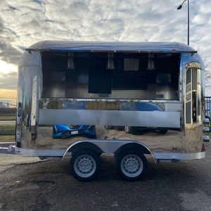 Camion de restauration rapide pour équipement de cuisson Chariot de crème glacée mobile Remorque de cuisine de rue personnalisée Remorque de nourriture mobile à vendre - Product Image 1