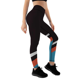 Premium Best Design Waisted tights Leggings Sports Leggings Women's Polyester Breathable Spandex ladies Women Leggings <b>Fitne</b> - Product Image 1
