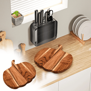 Recién llegado, sombrero de bruja de acacia, tablero de madera, decoración de Halloween, tabla de cortar de madera de acacia, venta al por mayor de Vietnam - Product Image 2