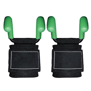 Weightlifting Hooks <b>Power</b> lifting Straps Gym Fitness Wear Push Up Hooks Straps Dead Lift <b>Wrist</b> Support <b>Power</b> Strap - Product Image 3