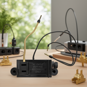 อุปกรณ์เสริม Enphase IQ Combiner 3-ES 3C-ES XA-PLUG-120-3 ช่องเสียบ 3 ช่อง IP66 480V 16A/15A ทองเหลือง WiFi - Product Image 2
