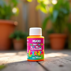 MUCKI Finger <b>Paint</b> for Kids Lucky 6x50ml Art <b>Paints</b> - Product Image 3