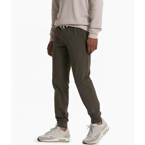 Pantalones Jogger de Algodón y Poliéster para Hombre, Cintura y Puños Acanalados, Corte Regular, Transpirables, con Bolsillo, al por Mayor - Product Image 2