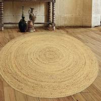 Tapis rectangulaire en jute indien fait à la machine, tapis de yoga en fibres naturelles, tapis de sol classique, lavable, antidérapant, résistant aux taches – Vente chaude
