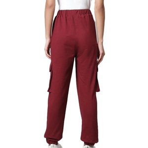 Jogging d'été pour femmes en coton de haute qualité, conception personnalisée OEM, plusieurs poches, pantalon confortable en tissu Oxford, provenant d'un fournisseur BD - Product Image 2