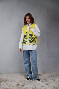 Kimonos Largos Sexys para Mujer 2025, Chaquetas Bordadas a Mano con Estilo Bohemio Chic, Patrón Geométrico, Tela de Lona de Primavera, Relleno de Algodón - Product Image 3