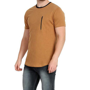 T-shirts de couleur unie de la meilleure qualité, marque privée, logo personnalisé, imprimé, vêtements de fitness complets, t-shirts pour hommes - Product Image 1
