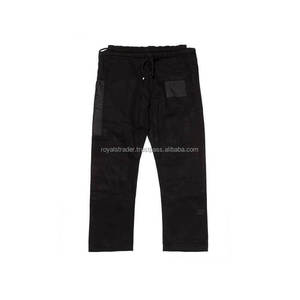 Kimono de estilo corto de algodón Unisex, bordado personalizado Gi para entrenamiento de Judo BJJ Jiu Jitsu MMA, ropa deportiva de artes marciales OEM - Product Image 6