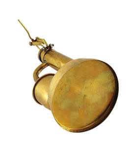 Bomba de mano de latón de estilo antiguo, artesanías de Metal Vintage, decoración elegante para el hogar y la Oficina, pieza de exhibición pulida - Product Image 2