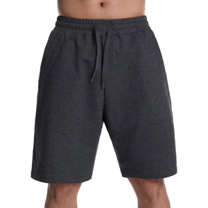 Nouveaux shorts décontractés d'été pour hommes, séchage rapide, respirants, en toile, taille mi-haute élastique, motif uni, coupe ample et confortable - Product Image 3