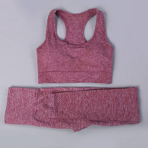 Conjunto de Yoga para Mujer de Material Duradero y de Alta Calidad, Cintura Elástica, Ropa Deportiva para Gimnasio, Servicio OEM - Product Image 6