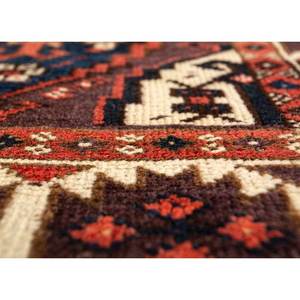 Alfombra de Lana Anudada a Mano Kiaan, Diseño Geométrico y Abstracto en Rojo y Naranja, Rectangular de 9x12, para Entrada y Sala de Estar - Paem-57 - Product Image 3