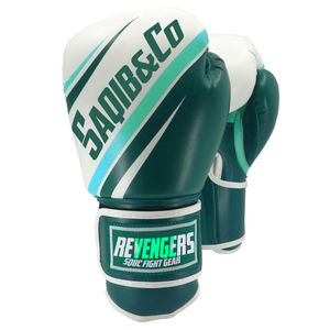 Gants Muay Thai en cuir de haute qualité, gants de boxe personnalisés de nouvelle conception et gants d'entraînement MMA pour hommes - Product Image 4