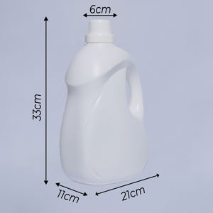 Bouteille en plastique HDPE de 3,6 L avec bouchon à vis pour détergent liquide, vente en gros directe d'usine vietnamienne - Product Image 1