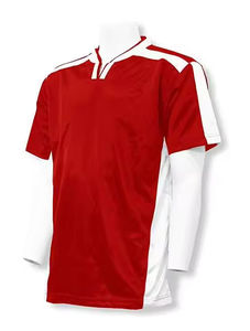 Maillot de football unisexe à manches courtes en polyester 100% de la dernière saison avec un design et un logo personnalisés, de haute qualité pour la promotion - Product Image 5
