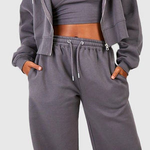 Chándal Transpirable para Mujer, Color Sólido, con Mangas Largas, Servicio OEM, Precio Económico, con Cierre de Cremallera, Diseño 2026 - Product Image 3