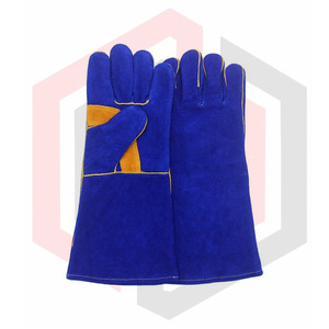 ถุงมือป้องกันงานหนัง EN12477 2025 ถุงมือเชื่อมทนความร้อน ป้องกันไฟฟ้าสถิต ทนต่อการฉีกขาด ระบายอากาศได้ดี เรียบลื่น - Product Image 2