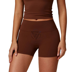 Pantalones cortos para correr 2 en 1 para mujer Pantalones cortos de secado rápido para entrenamiento de gimnasio para mujer con bolsillo para teléfono - Product Image 6