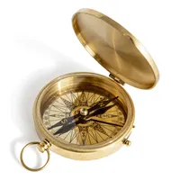 Boussole de poche multifonctionnelle 2026 pour l'extérieur, boussole cartographique durable et résistante aux chocs pour tous les usages en voyage et en plein air