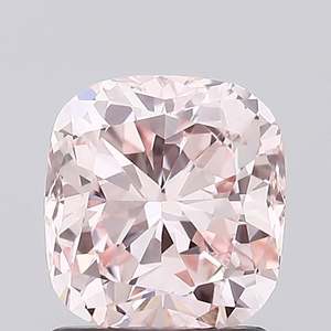 Fancy Pink Color VVS2 Claridad Tamaño 1,30 Ct Pulido Labgrown Diamond Forma de cojín Joyería de diamantes de la HPHT-CVD Diamante Suelto - Product Image 1