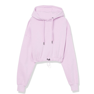 Pull solide personnalisé pour femmes, sweat à capuche respirant en polyester et coton polaire avec logo avant à manches longues pour l'hiver - Product Image 6