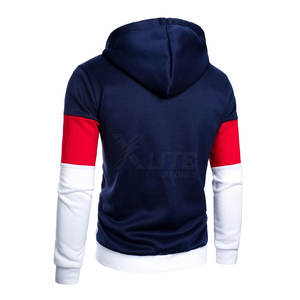Sweat à capuche en polaire léger pour homme, fermeture éclair, respirant, coupe-vent, conçu pour l'entraînement sportif et les performances - Product Image 5