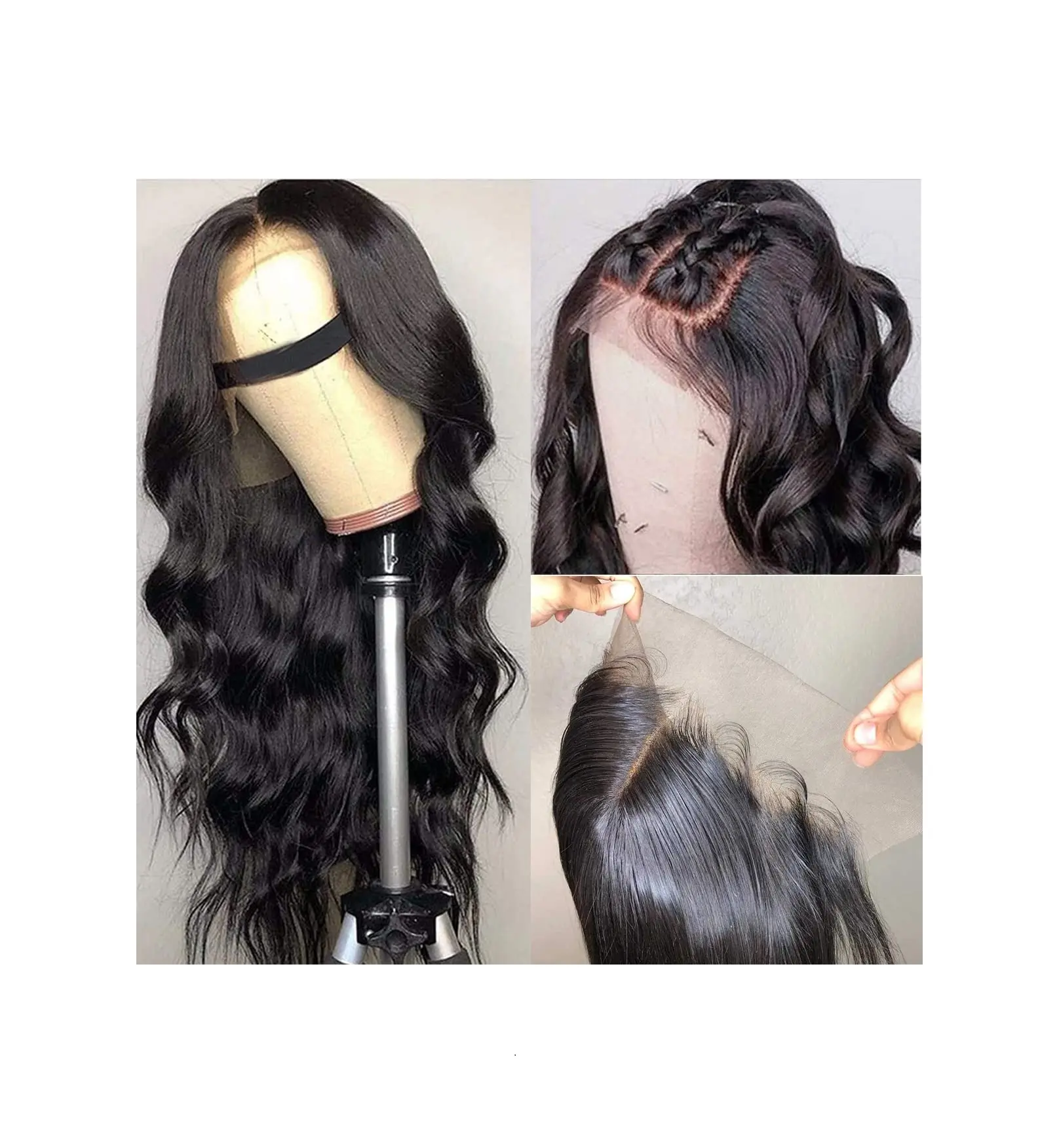 human hair top closures