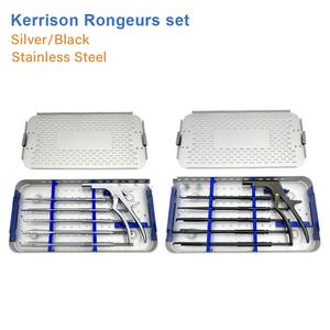 Juego de pinzas de Kerrison giratorias de acero inoxidable, juegos médicos quirúrgicos de laminectomía, instrumento ortopédico veterinario espinal - Product Image 5