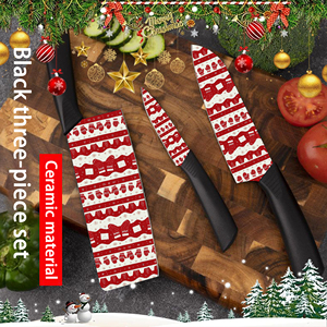 Couteau de chef à revêtement céramique, livraison rapide, manche en plastique, haute qualité, pour usage domestique, vente en gros, livraison gratuite - Product Image 5