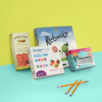 Boîte d'emballage personnalisée en carton ondulé imprimé, design noir, pour bombes de bain, barres pour enfants, pièces de châssis, haut de gamme, écologique