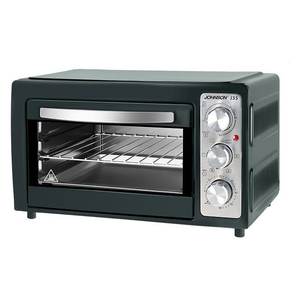 Horno de Encimera Johnson Serie J J35, 1500W, Capacidad de 35 Litros, Negro y Plateado - Product Image 1