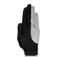Gants de billard professionnels légers en polyester/nylon compatibles avec les écrans tactiles, logo personnalisé, sangle de poignet réglable
