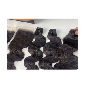 Wholesale Bundle Vietnamese Human Hair Body Wave Bundles With Closure Hair Extensions Frontal Closure Hair - Product Image 1