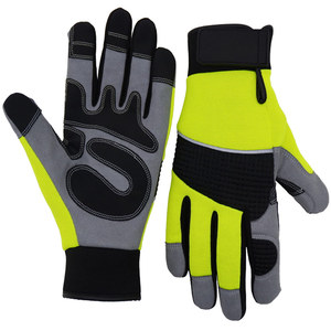 ถุงมือนิรภัยกันบาดนุ่มใส่สบายเป็นพิเศษถุงมือช่างทำจากผ้าสแปนเด็กซ์กันลื่นสำหรับป้องกันการทำงานในอุตสาหกรรม - Product Image 3