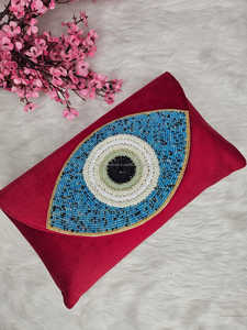 Bolso de mano de nácar con bordado para mujer, bolso de mano de boda, superventas en Qatar, Bahrein, Canadá, de LUXURY CRAFTS - Product Image 4