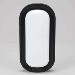 Vitson 20W 6500K Luz diurna Alto brillo MEGA LED Superficie Sensor ovalado Control IP65 Lámparas de pared negras para uso en el hogar y la Oficina Modelo - Product Image 1