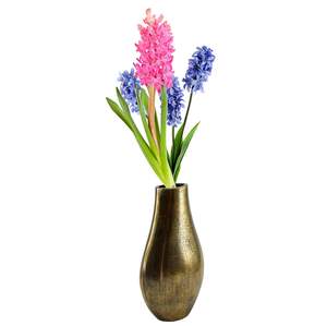 Florero de hierro de estilo antiguo moderno directo de fábrica, jarrón de Metal de acero de mesa con acabado rústico - Product Image 1