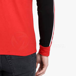 High Quality Cotton Solid Colors <b>Long</b> <b>Sleeve</b> T Shirt for <b>Men</b> Printing Slim Fit <b>Men</b> Full <b>Sleeve</b> Crew Neck Fitness <b>Tshirt</b> - Product Image 6