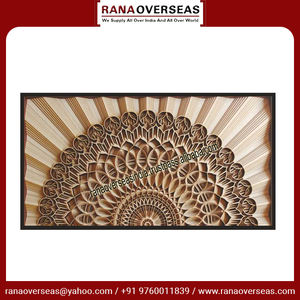 Paneles MDF montados en la pared de alta calidad al por mayor, diseño Mandala cortado con láser, detalles de madera multicapa para decoración de sala de estar - Product Image 3