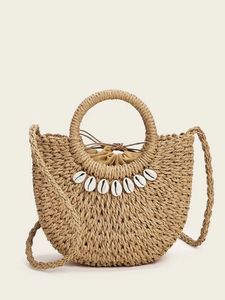Bolso de mano de algas marinas naturales, cesta de almacenamiento multiusos, moda de mimbre, diseños OEM para mujer, artesanía de Vietnam HNH no plegable - Product Image 4